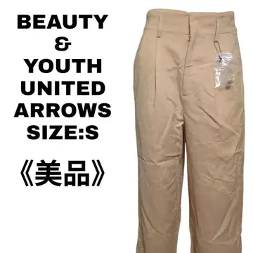 BEAUTY&YOUTH UNITED ARROWS 와이드 팬츠 S 새상품급