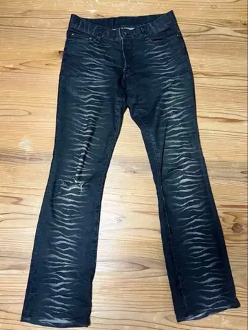 5351 Pour Les Femmes 블랙 플레어 팬츠