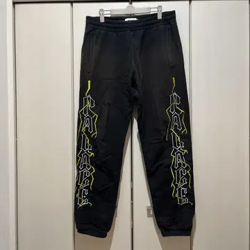 PALACE 블랙 조거 팬츠 L