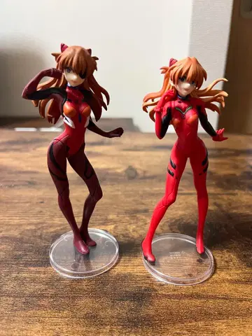 시키나미 아스카 랑그레이 피규어 2체 세트