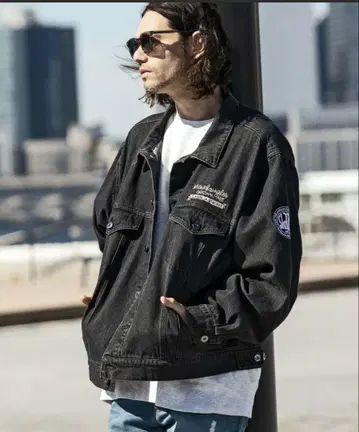 MARK GONZALES 데님 자켓 마크곤잘레스 사이즈 M