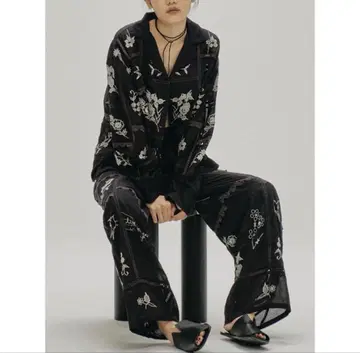 TODAYFUL Embroidery Patchwork Trousers