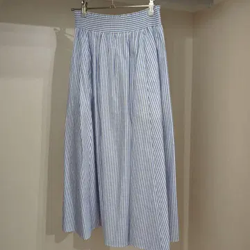 DRESSTERIOR 스트라이프 패턴 플레어 스커트