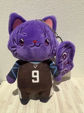 블루 록 미카게 레오 withcat 봉제 인형 키링