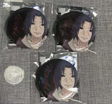 우치하 이타치 NARUTO 난자 캔뱃지 3점 일괄