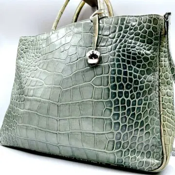 훌라 FURLA 크로커다일 패턴 2way 남성용 비즈니스 핸드백