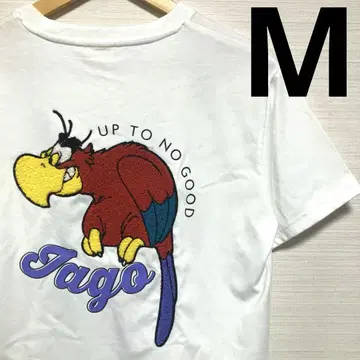 새상품 알라딘 이아고 사가 자수 반팔 T셔츠 자파 빌런즈 M
