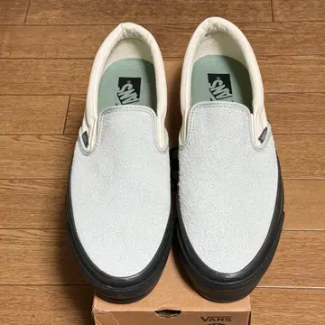 반스 슬립온 리이슈 98 블랙/라이트 그린 29cm 새상품