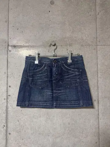 GUESS JEANS 데님 미니 스커트 사이즈 26