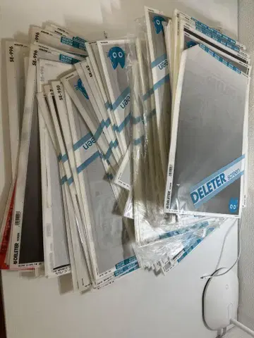 코믹스 스크린톤 (대략 200~300장)