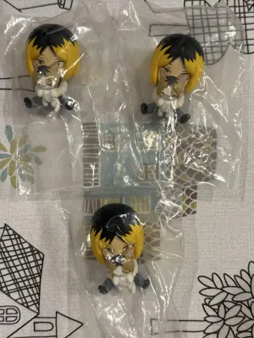 하이큐!! Hide&Seek 숨바꼭질 피규어 코즈메 켄마 3체 세트