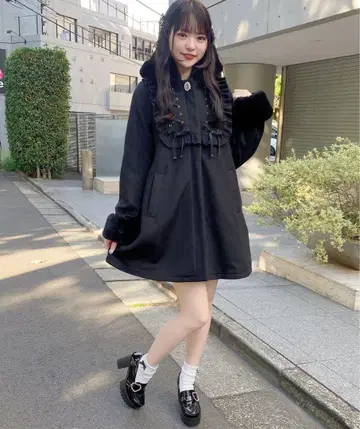 ROJITA 스핀들 후디 코트