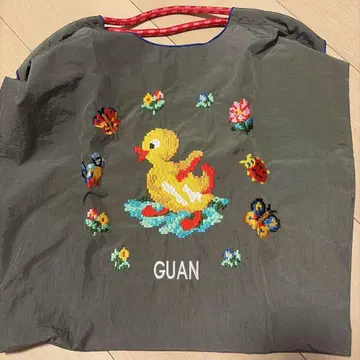 GUAN & BAIL 에코백 그레이
