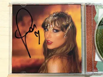 친필 사인 Taylor Swift TLOAS CD 앨범 수입반