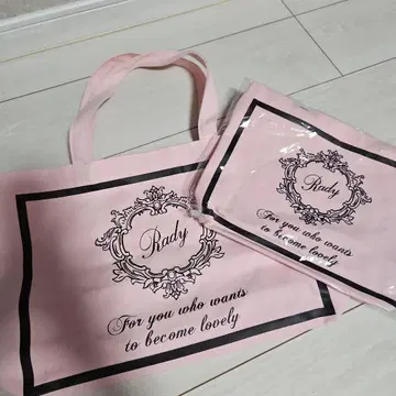 Rady 핑크 토트백 세트