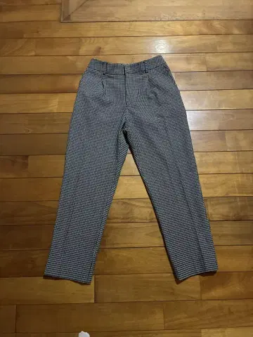URBAN RESEARCH 체크 무늬 캐주얼 팬츠