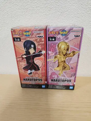 NARUTO 월드 컬렉터블 피규어 우치하 이타치 피규어 세트