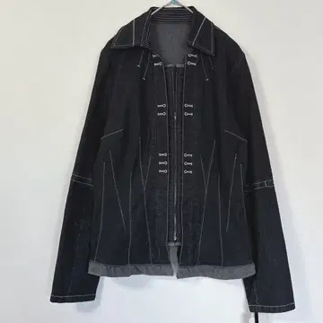 택 포함 새상품 [APEX JAPAN] 블랙 데님 자켓(M)/겉옷