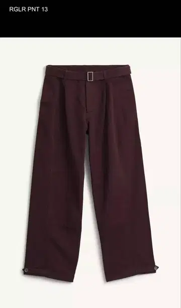 ZARA SRPLS 다크 퍼플 카고 팬츠 XL