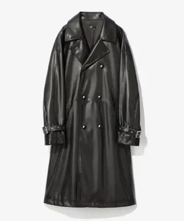 HARE 레더 트렌치코트 2024