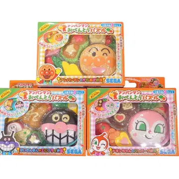 호빵맨 도시락 퍼즐 3개 호빵맨 세균맨 짤랑이