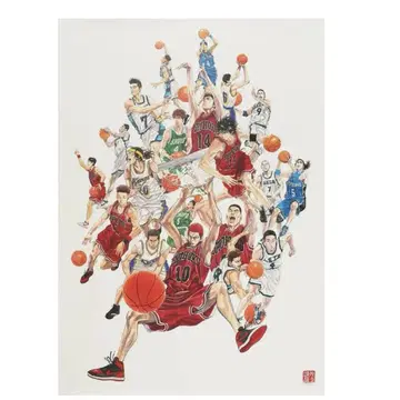 SLAM DUNK 슬램덩크 A 전 포스터 미개봉 새상품