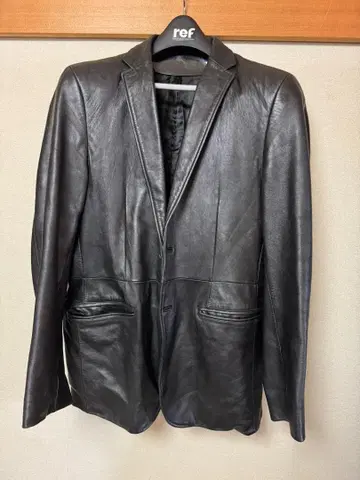 꼼사데모드 COMME CA DU MODE 블랙 가죽 자켓