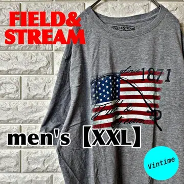 AM56 [ GILDAN ] 프린트T셔츠 [ 남성용 2XL ] 그레이