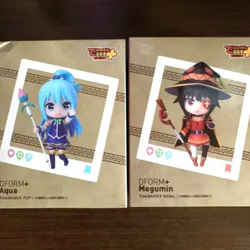 데포름플러스 2체 세트 메구밍 아쿠아