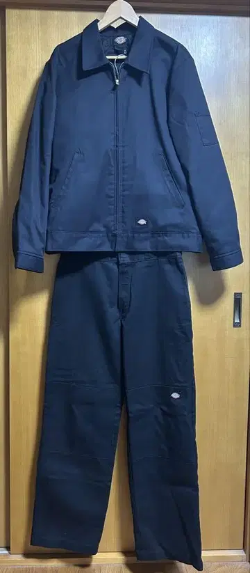 낱개 판매 가능 Dickies 아이젠하워 자켓 충전솜 퀼트 블랙