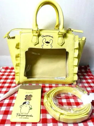 &chouette 폼폼푸딩 이타백 패스 케이스