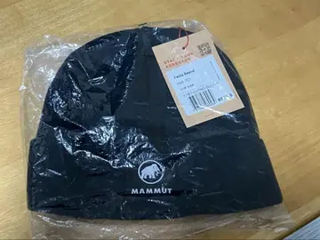 MAMMUT Fedoz 비니 블랙 원사이즈 니트 모자
