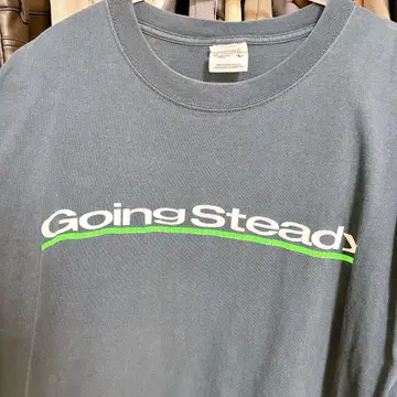 GOING STEADY T셔츠 L 사이즈 은행나무 만약 네가 운다면