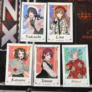 GIGO 뱅드림 2024 winter 사진풍 카드