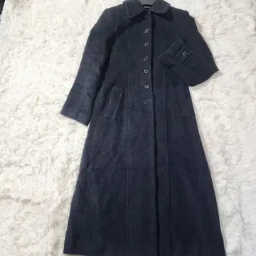 [미사용급] 포인원 롱 코트 M 사이즈 알파카 100% A라인