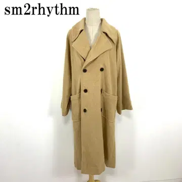 LA8270 택 포함 새상품 사만사 모스모스 리듬 롱 코트 카멜 F