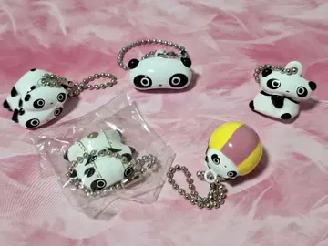 반다이 타레판다 링링 스트랩 5종 + 증정 스트랩