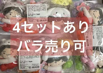 나니와단시 x 산리오 마스코트 봉제 인형