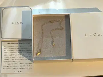 L&Co. K10 펄 목걸이 63-8150