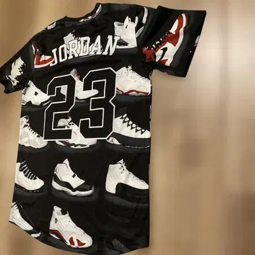Jordan 스니커즈 패턴 T셔츠 23