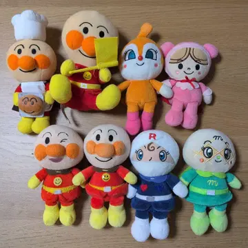 호빵맨 인형 봉제 인형 8체 세트