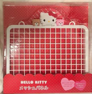 산리오 헬로키티 장식장 시리즈 메쉬 패널