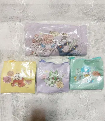 포켓몬 토트백 & 파우치 컬렉션 에브이 & 블래키 외