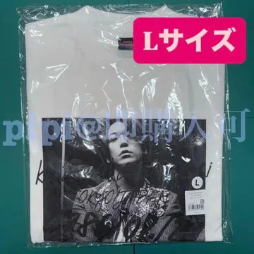 2 [L] 카즈야 포토 T셔츠 화이트 First Collection