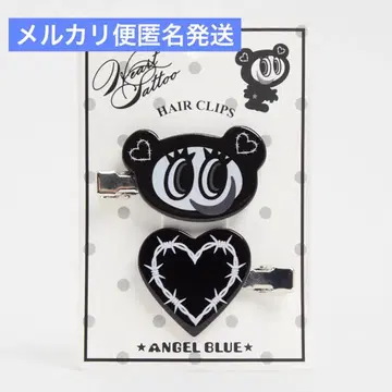 모노톤 나카무라 군 페이스 헤어 클립 Heart Tattoo