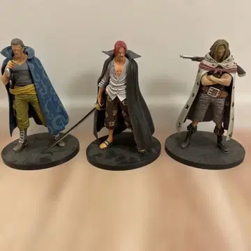 원피스 피규어 세트 3체 빨간머리 해적단