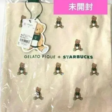 GELATO PIQUE + STARBUCKS 토트백 [ 새상품 미개봉 ]