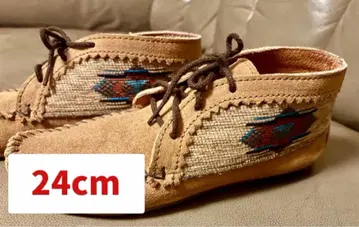 가격 인하 미사용품 미네통카 엘파소 앵클부츠 사이즈 7 (24cm)