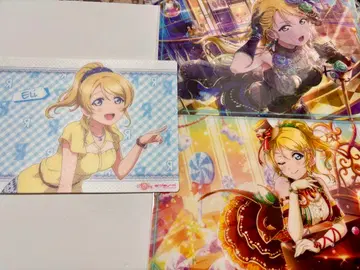 러브 라이브 아야세 에리 책받침 컬렉션 비주얼 시트 묶음 판매