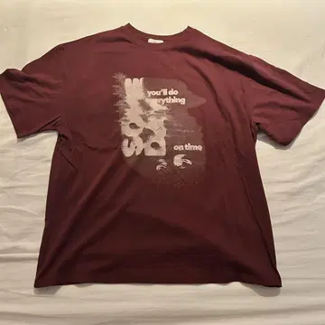 COSYHARU on time 반팔 티셔츠